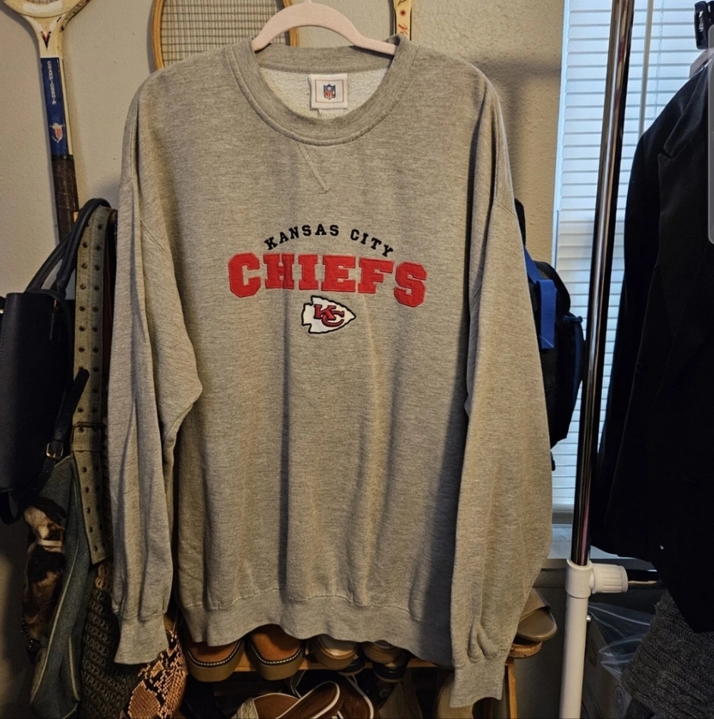 Vintage NFL Kansas City Chiefs Sweatshirt Size XXL